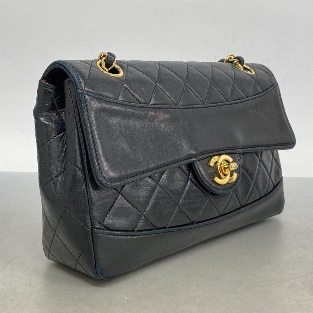 Vintage CC Chain Flap Bag Quilted Lambskin Medium