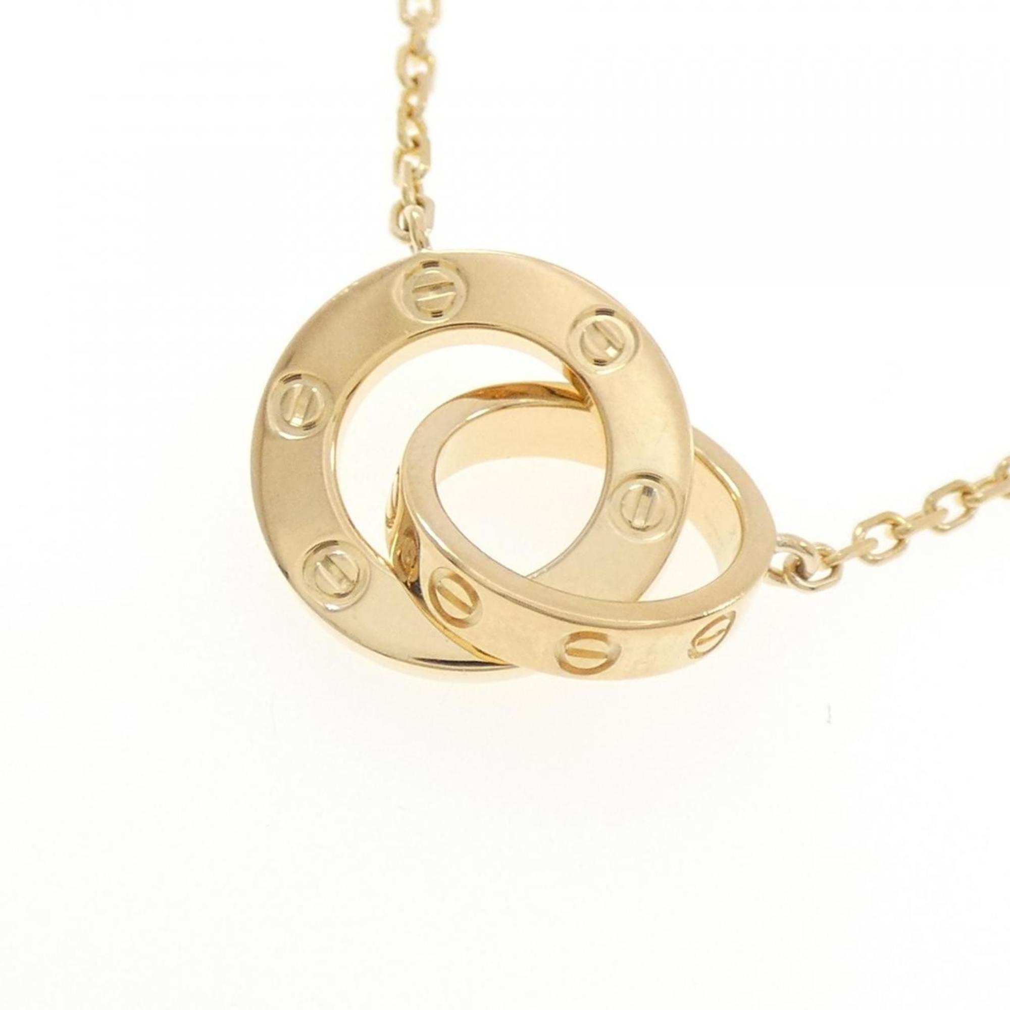 Love Pendant Necklace 18K Yellow Gold