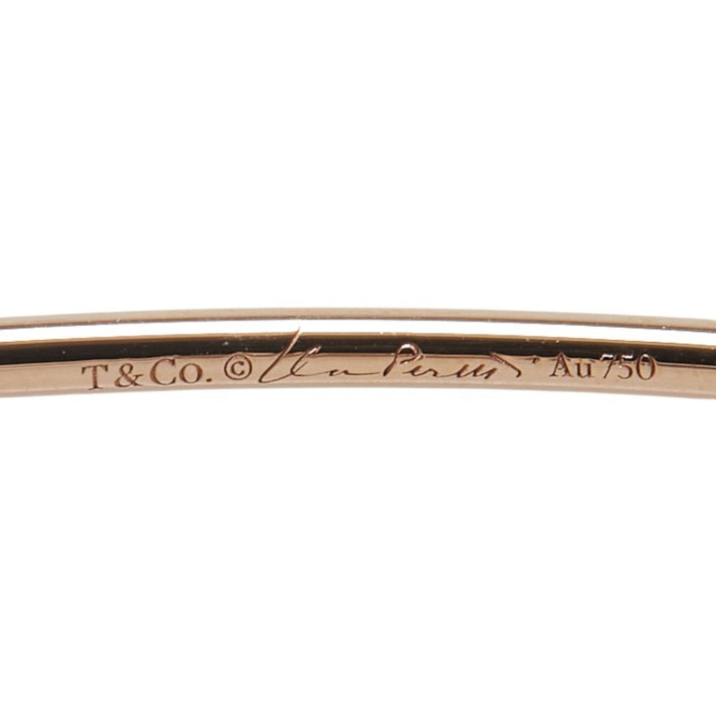Bangle Bracelet 18K Rose Gold with Diamond