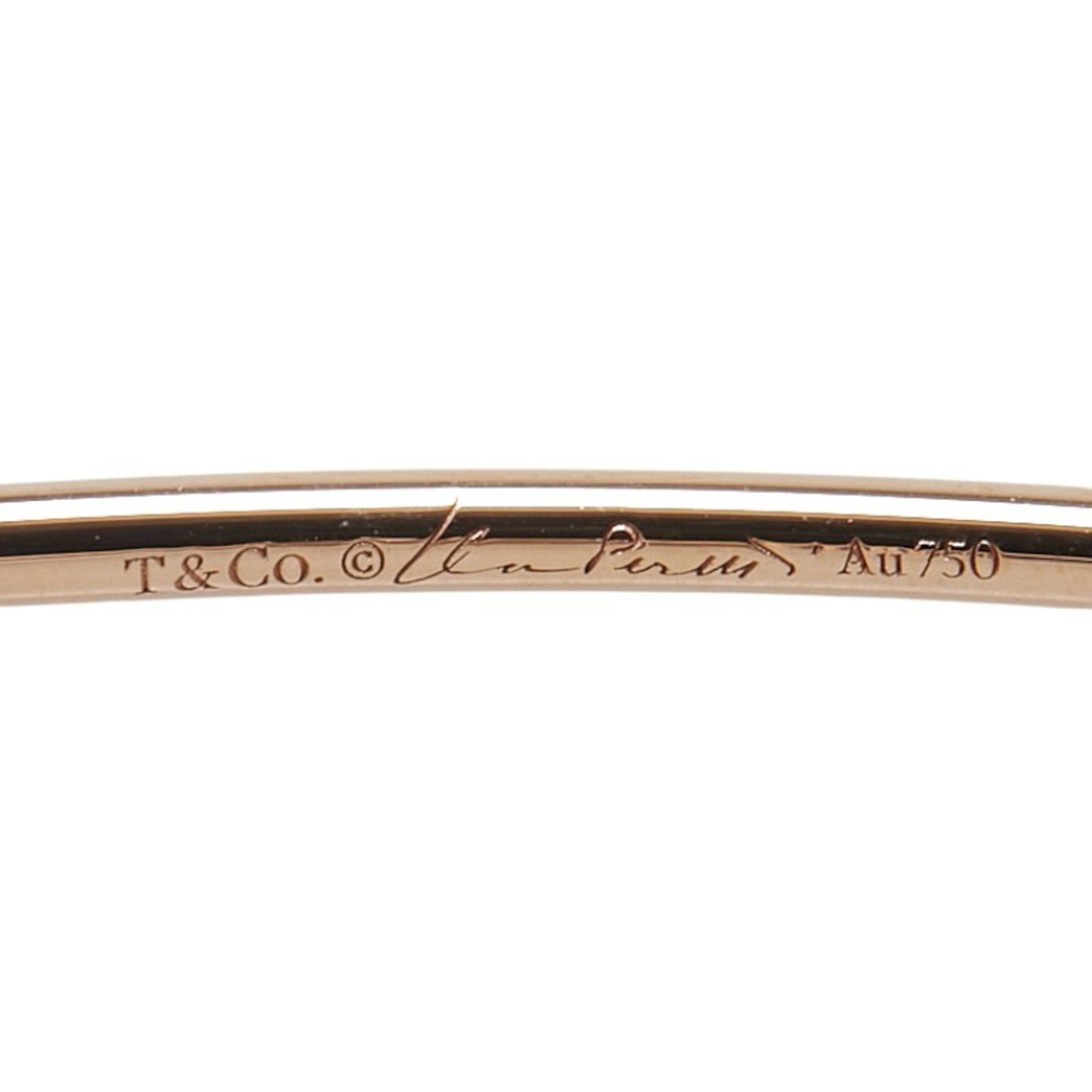 Bangle Bracelet 18K Rose Gold with Diamond