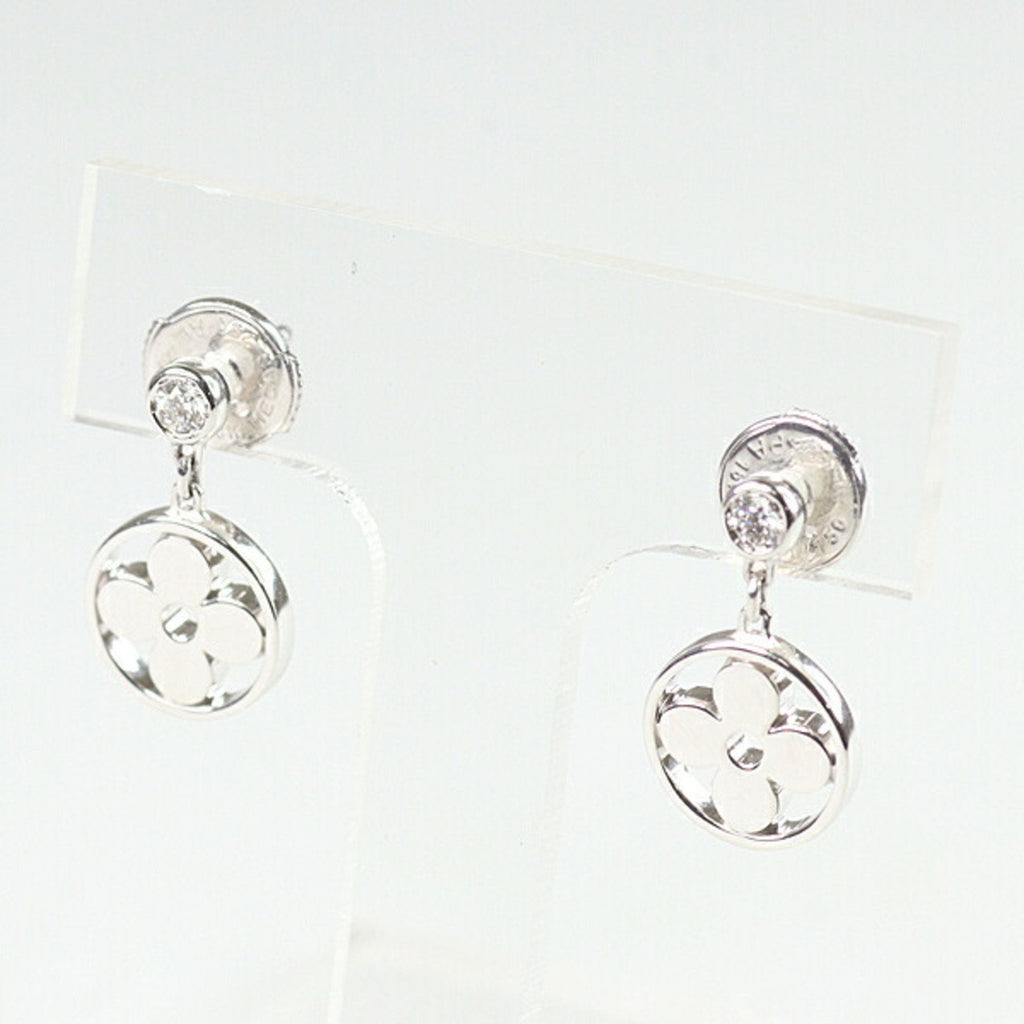 Earrings 18K White Gold