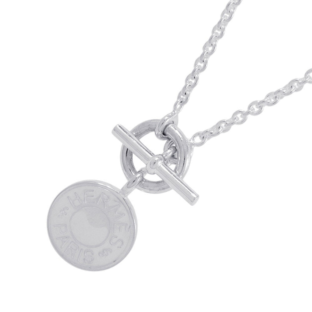 Sellier Pendant Necklace Sterling Silver