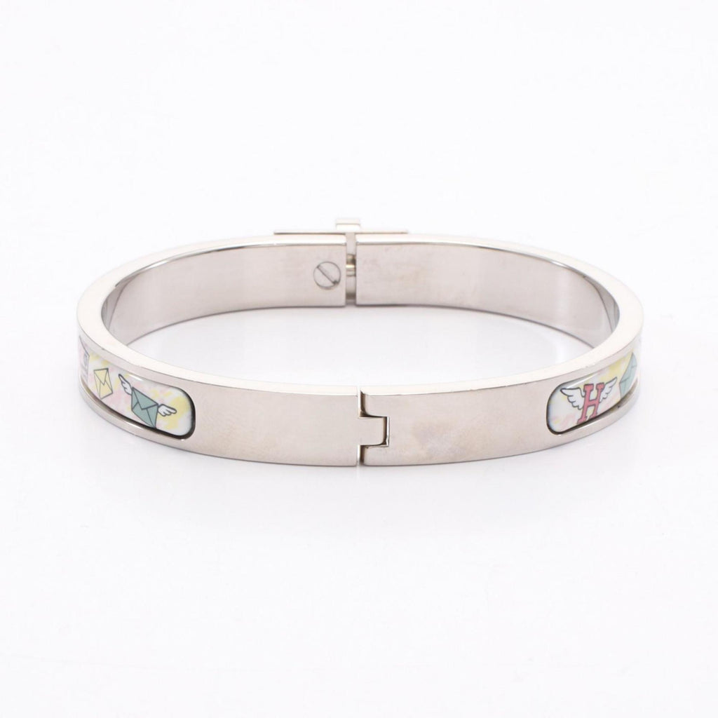 Bangle Leather and Stainless Steel Mini Bracelet