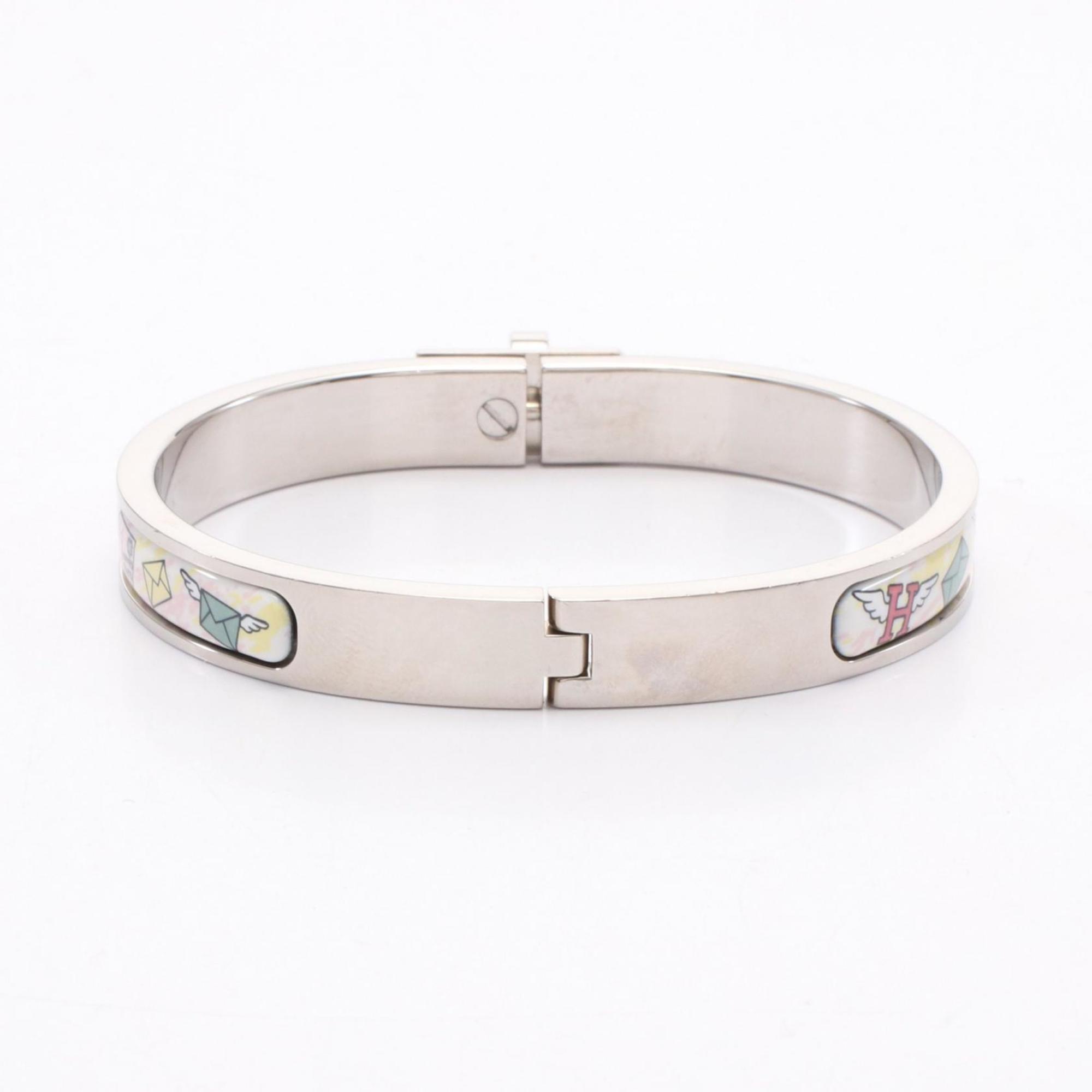 Bangle Leather and Stainless Steel Mini Bracelet