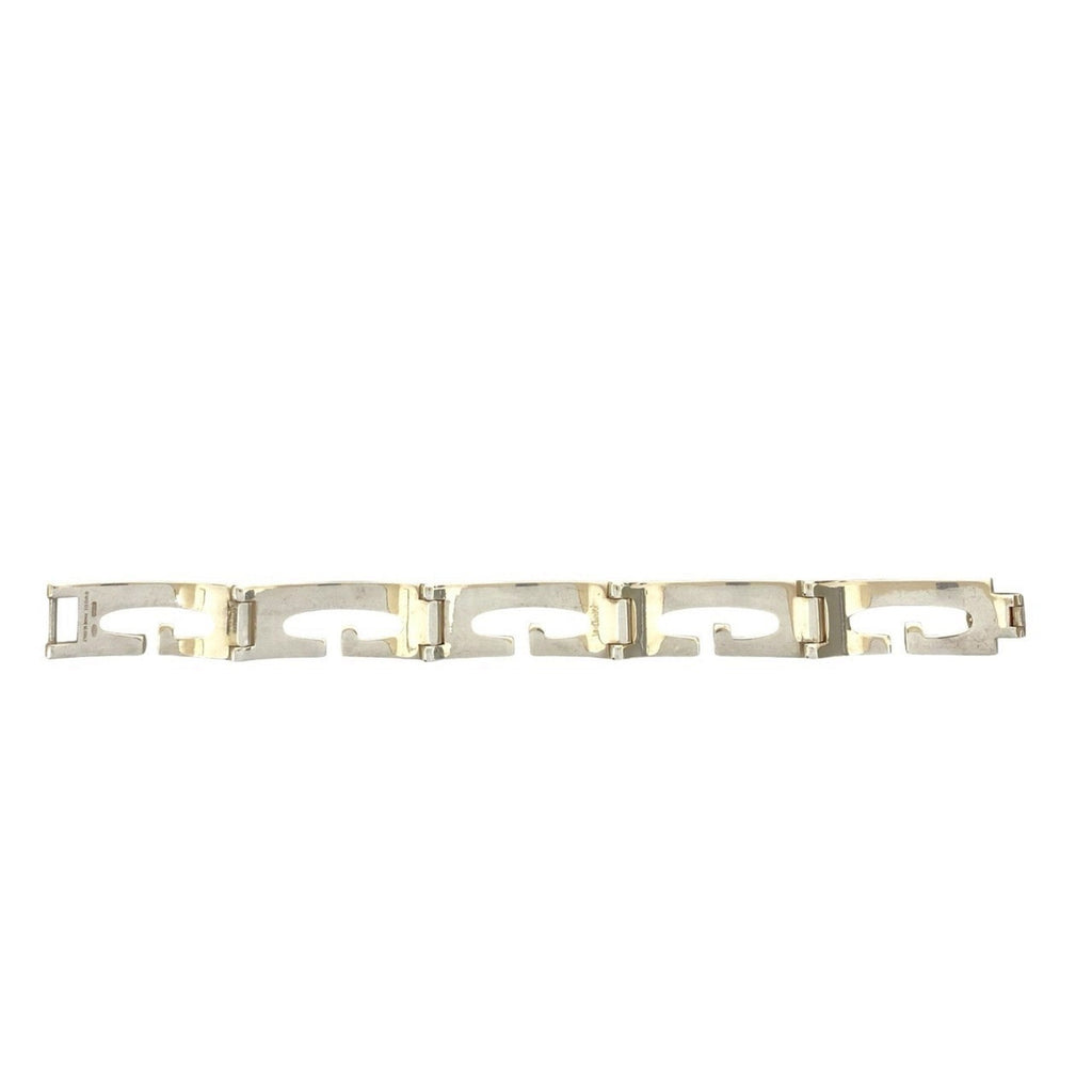 G Cutout Bracelet Sterling Silver