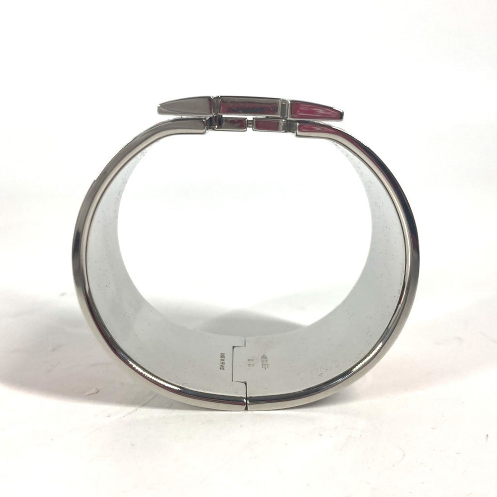 Click Clack XL H Bracelet Metal Orange and Silver