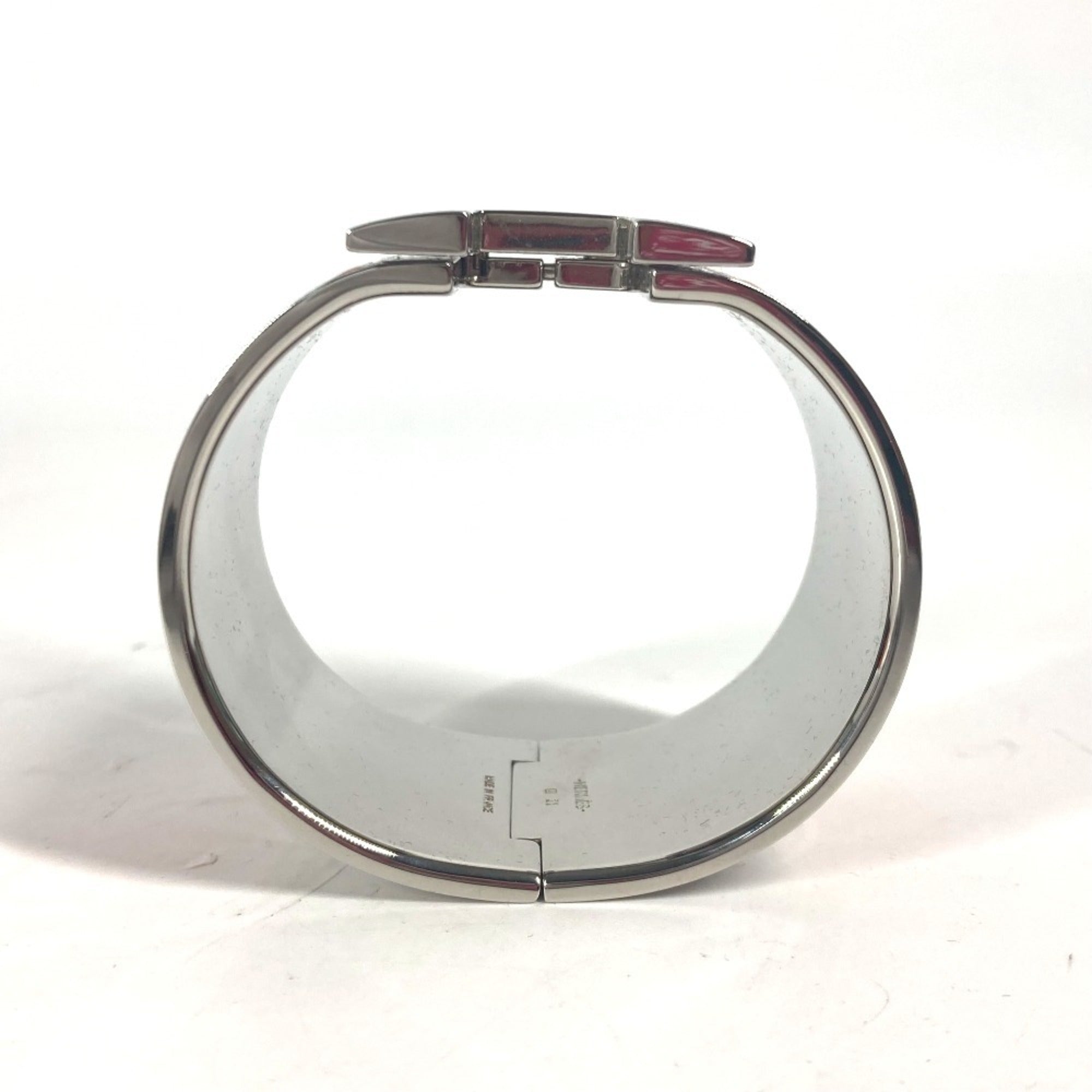 Click Clack XL H Bracelet Metal Orange and Silver