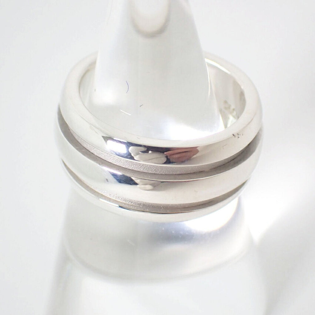 Double Line Ring Sterling Silver