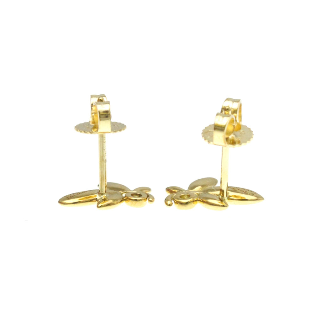 Earrings Stud 18K Yellow Gold
