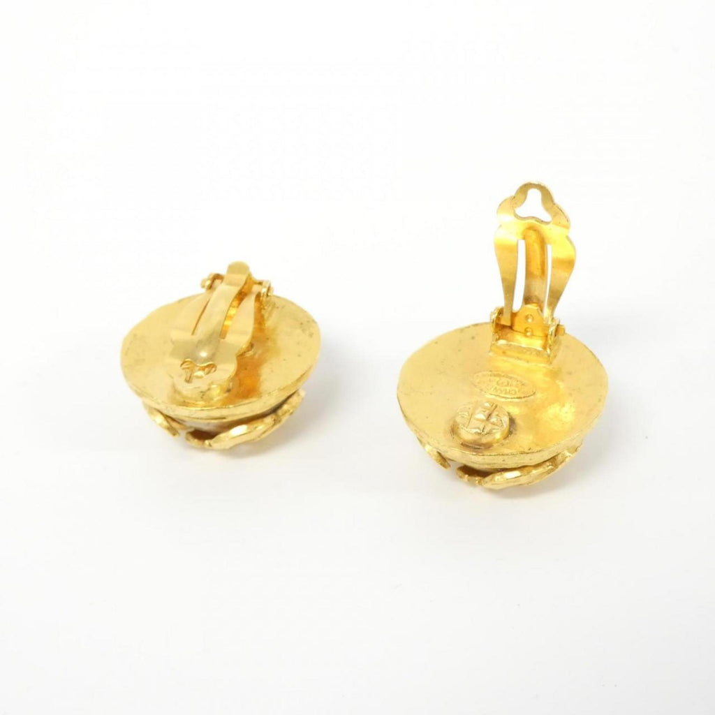 Clip-On Earrings Clip-On Gold-Tone Metal