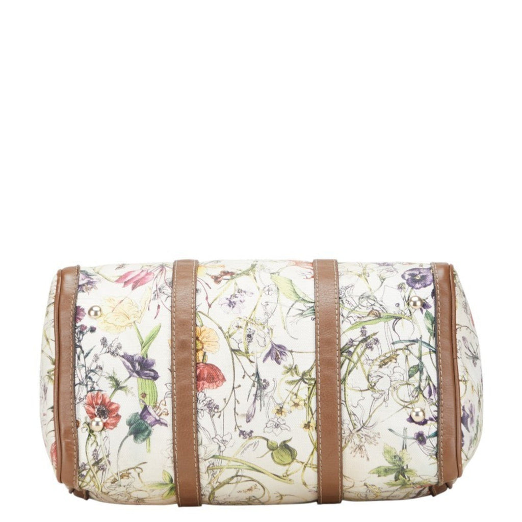 Convertible Joy Boston Bag Flora Canvas Medium