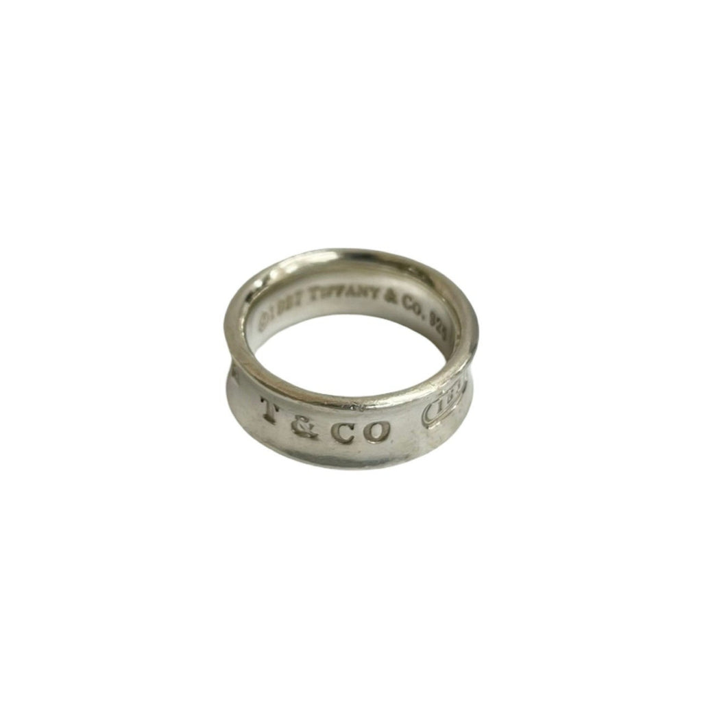 Narrow Engraved Ring Sterling Silver