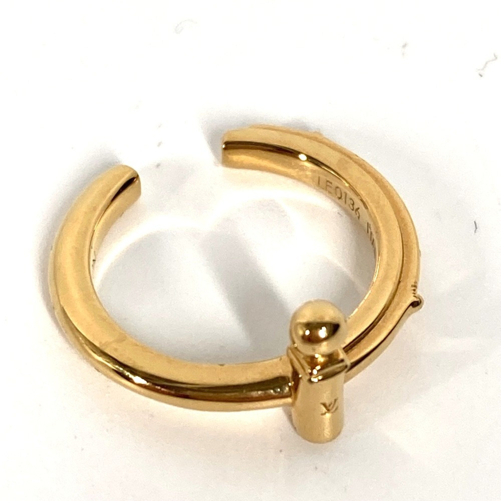 Initial I Ring Gold Metal