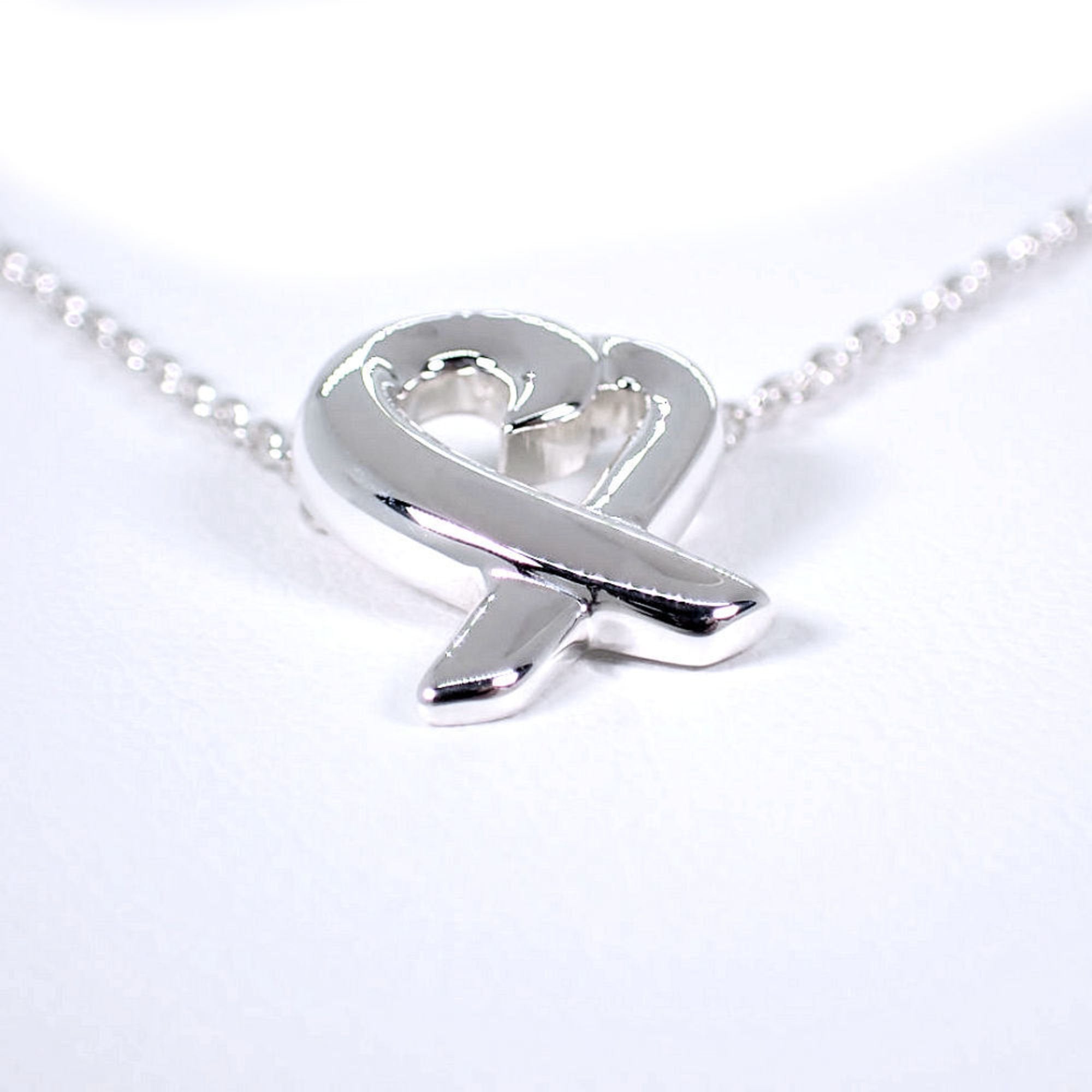 Loving Heart Pendant Necklace Sterling Silver