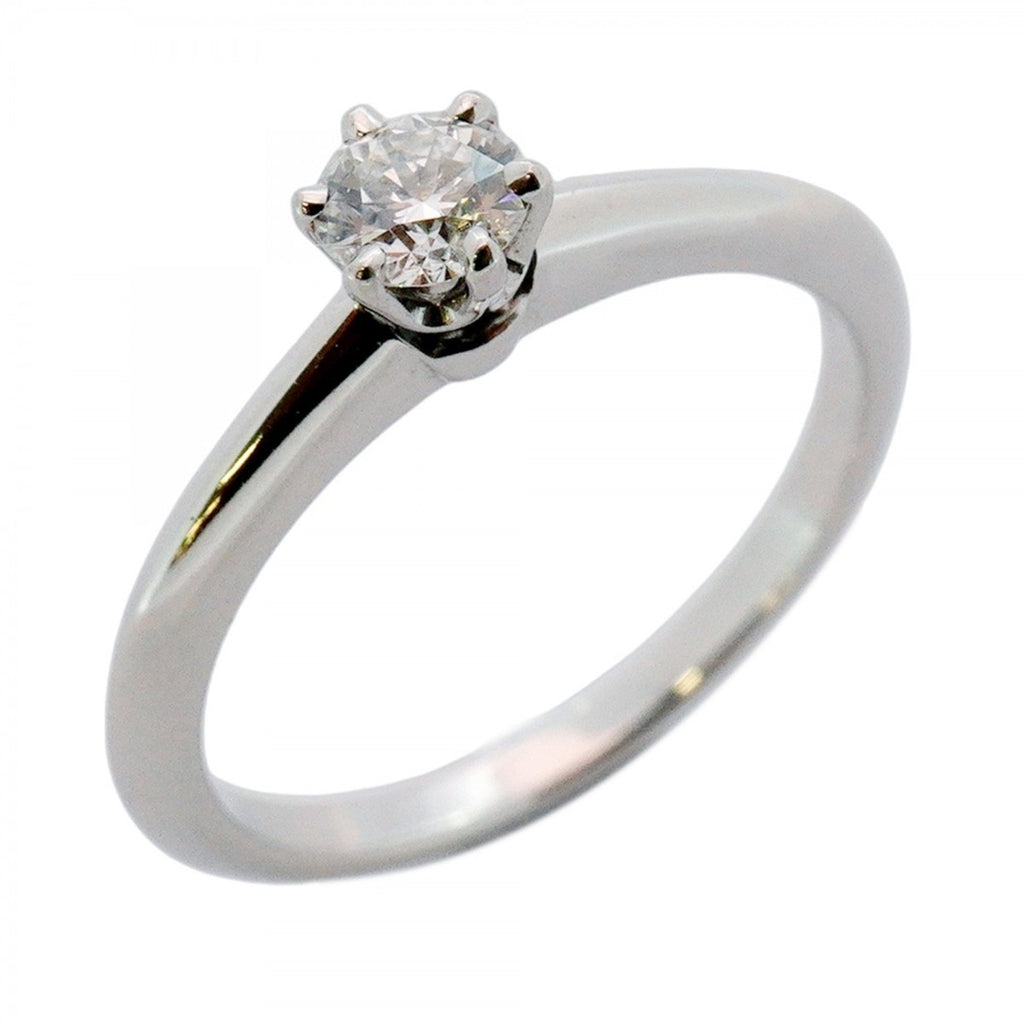Solitaire Ring Platinum with Diamond