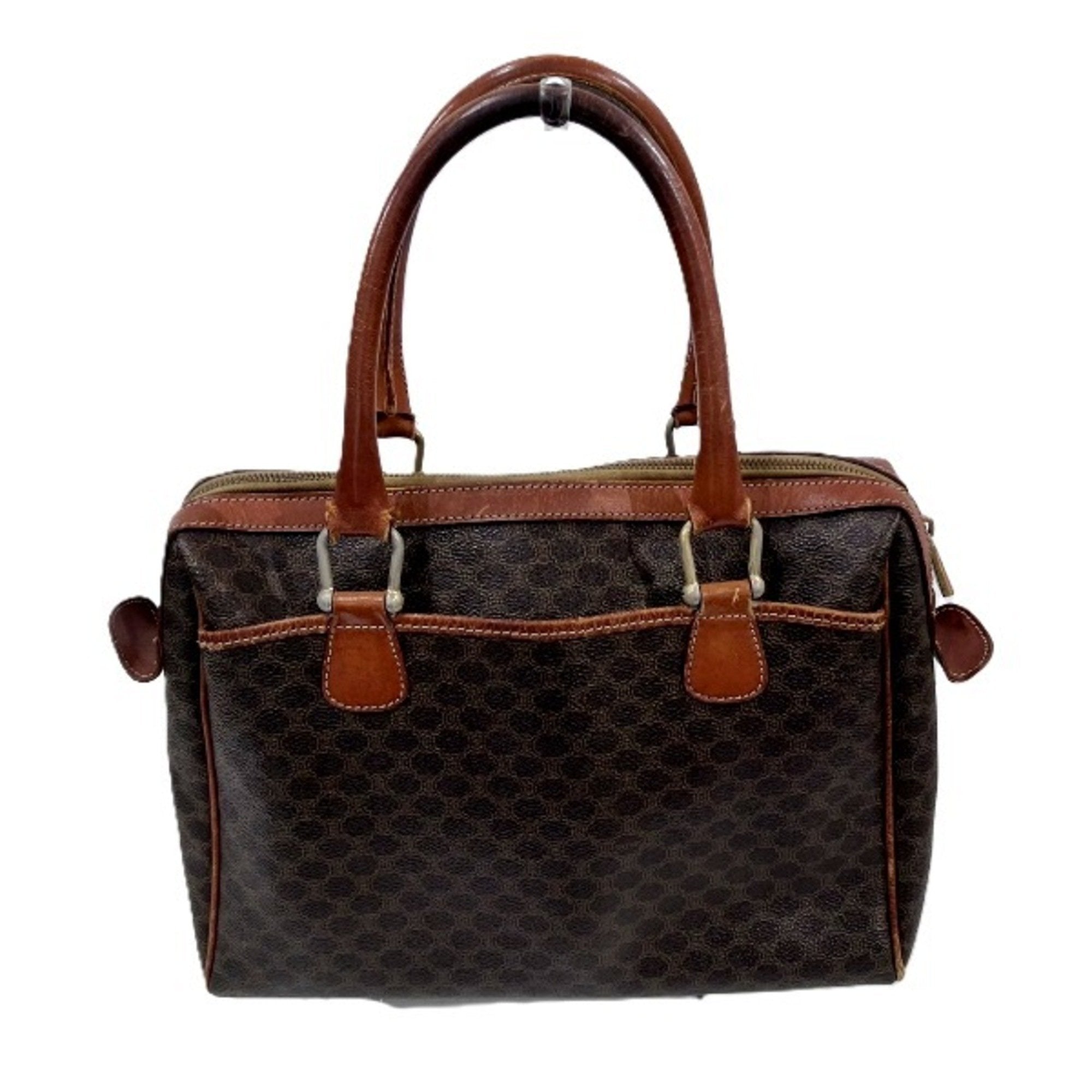 Vintage Duffle Bag Macadam Coated Canvas Large
