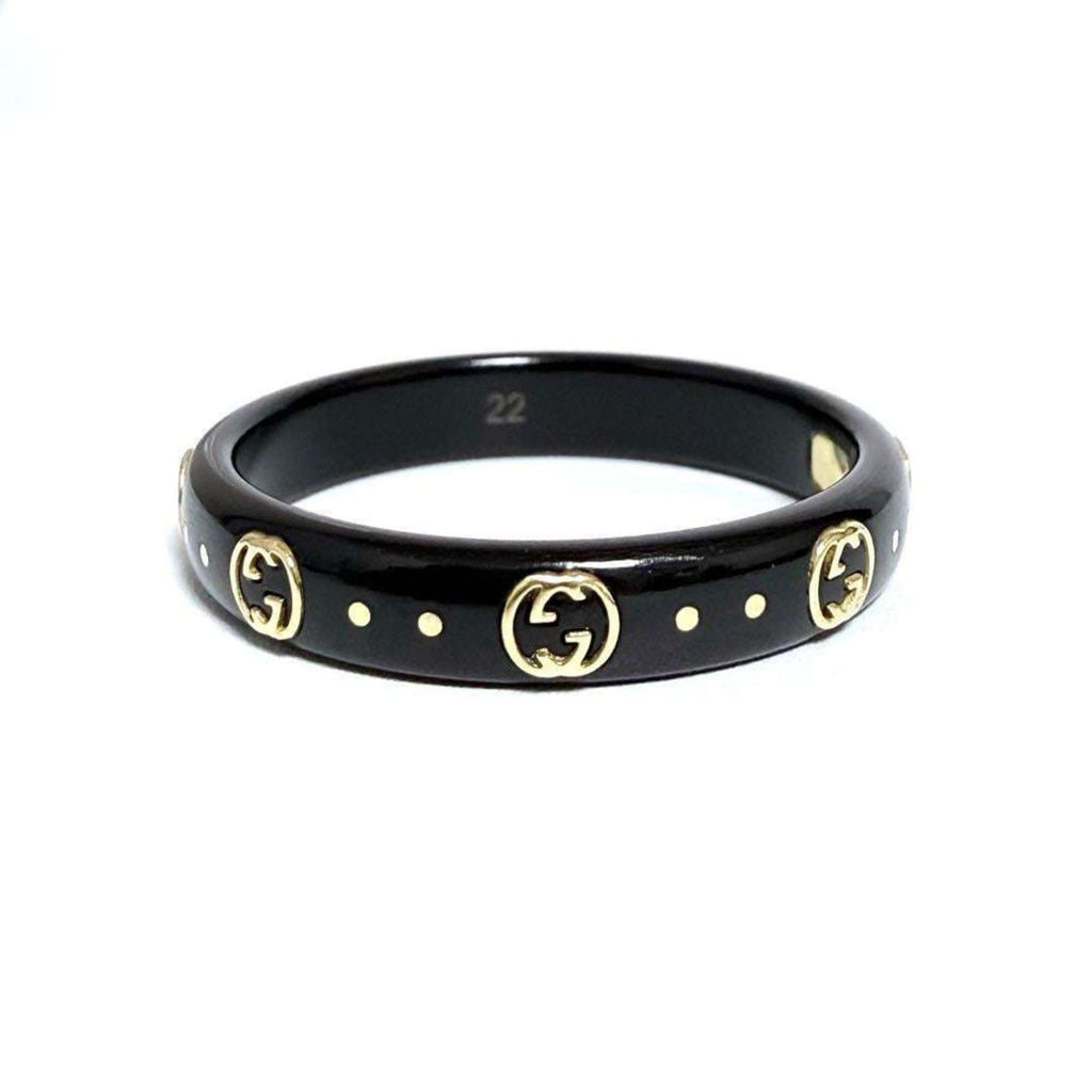 Interlocking G Band Ring 18K Yellow Gold