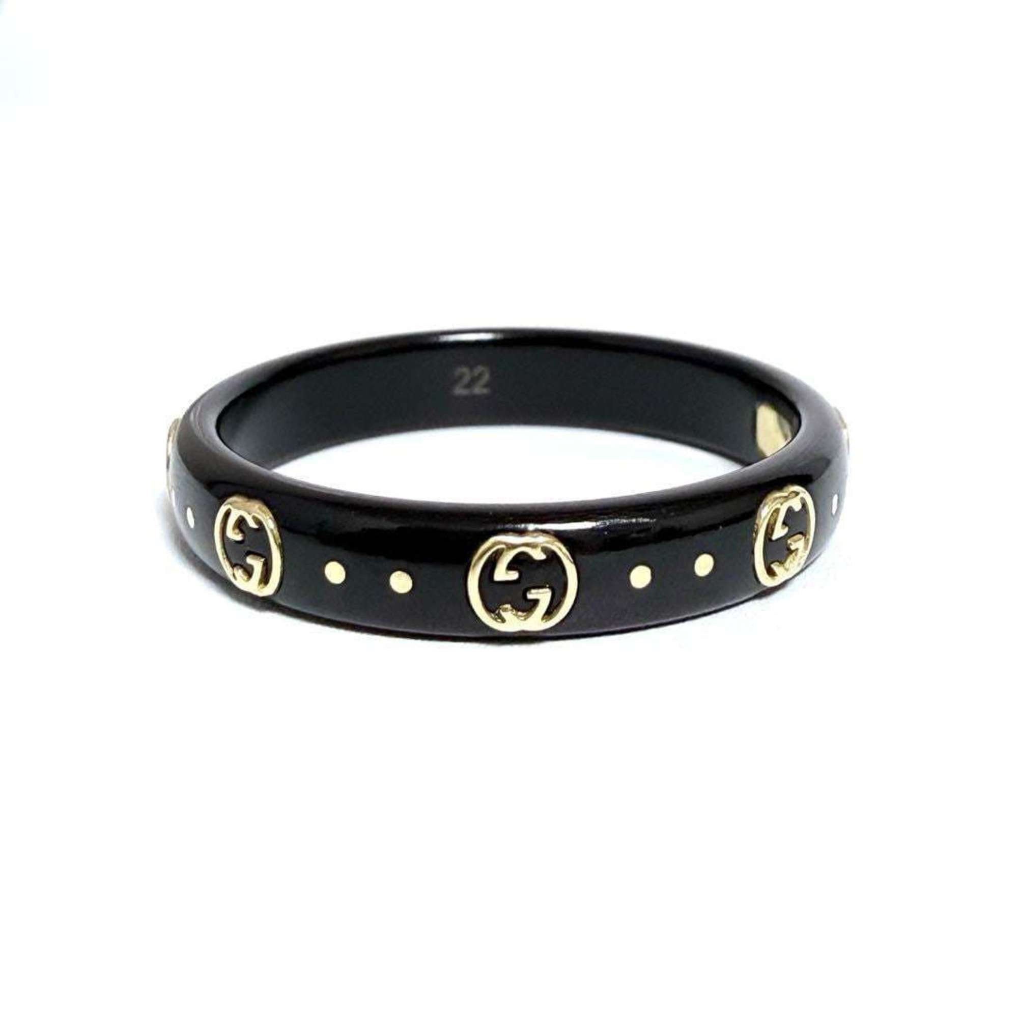 Interlocking G Band Ring 18K Yellow Gold