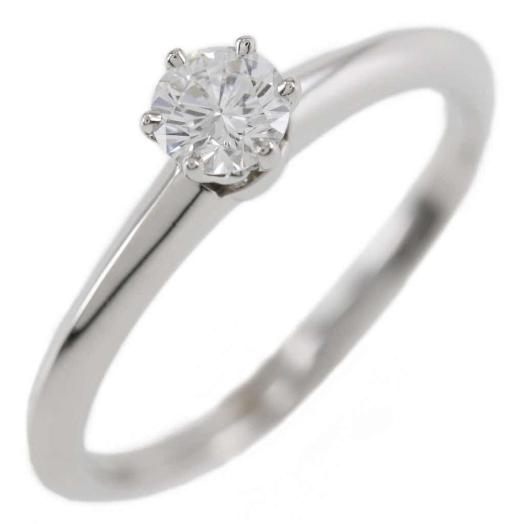 Solitaire Ring Platinum with Diamond