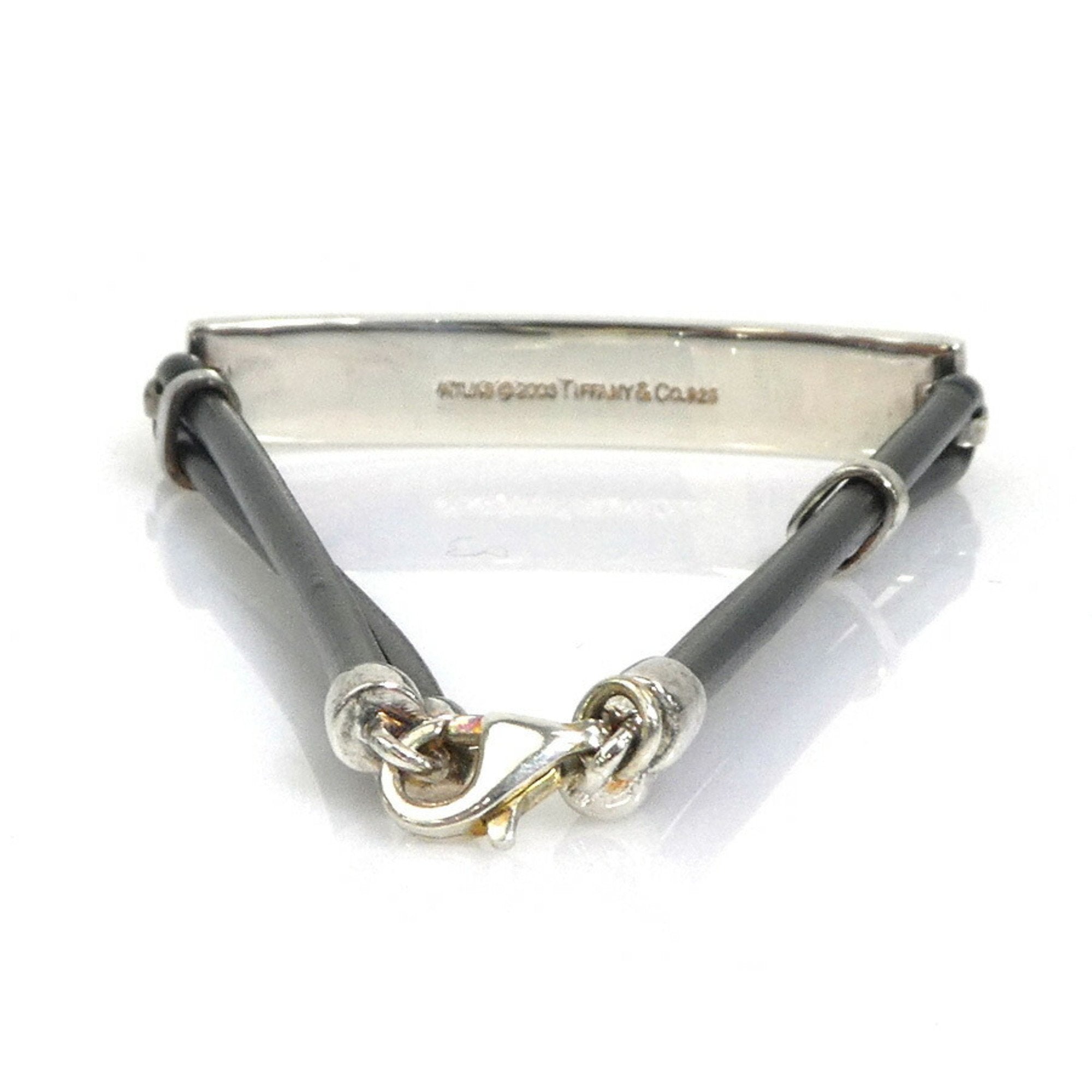 Atlas Dog Tag Bracelet Sterling Silver