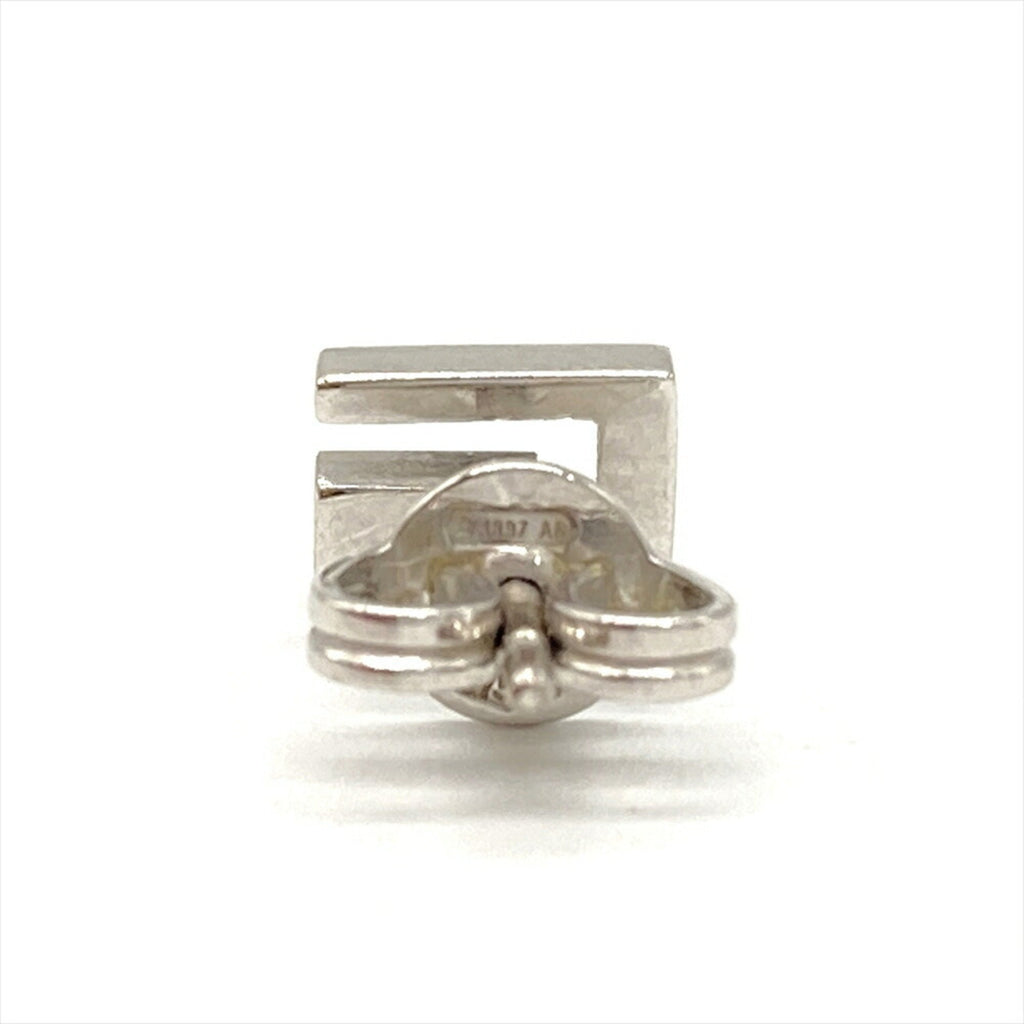 Single Earring 18K White Gold