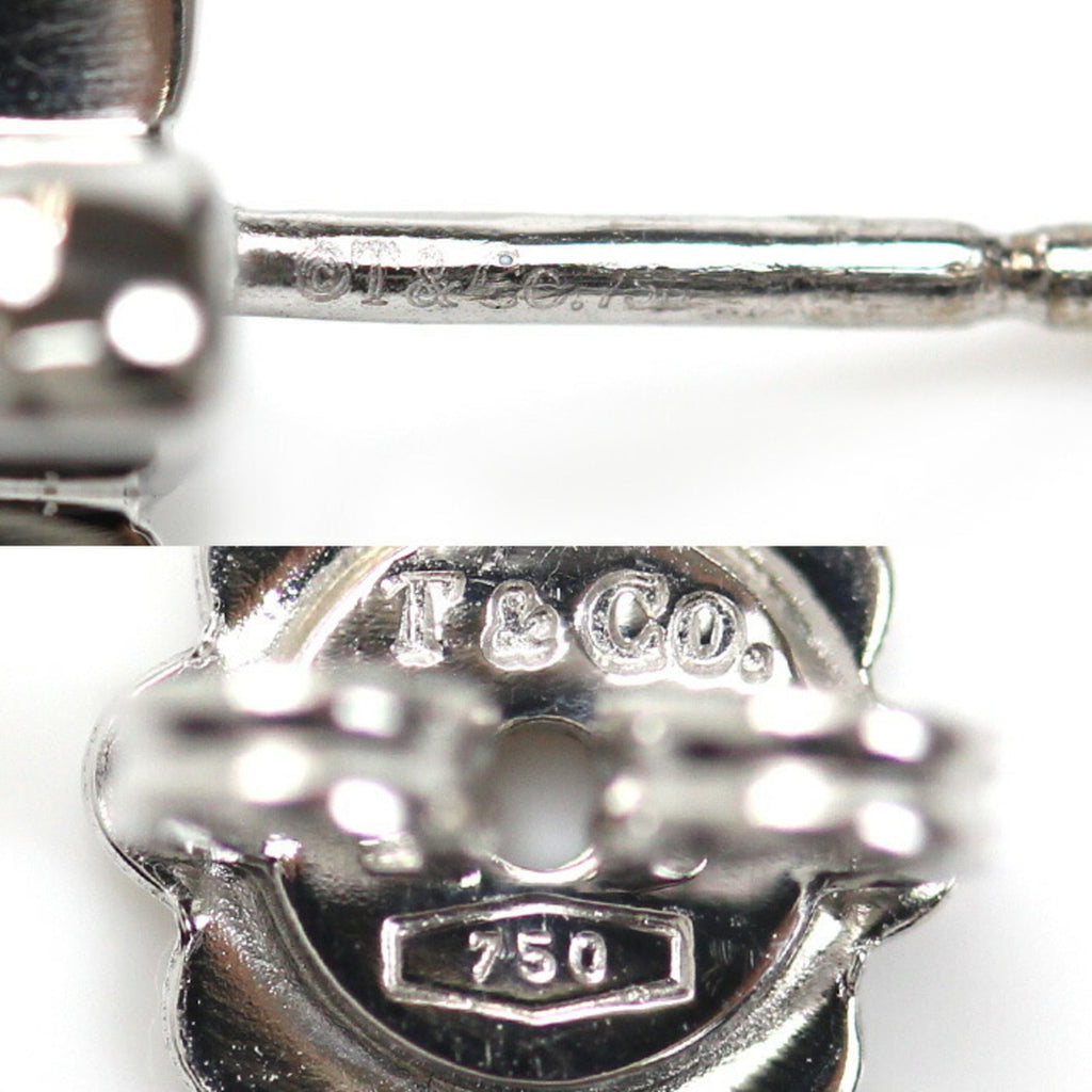 Earrings 18K White Gold