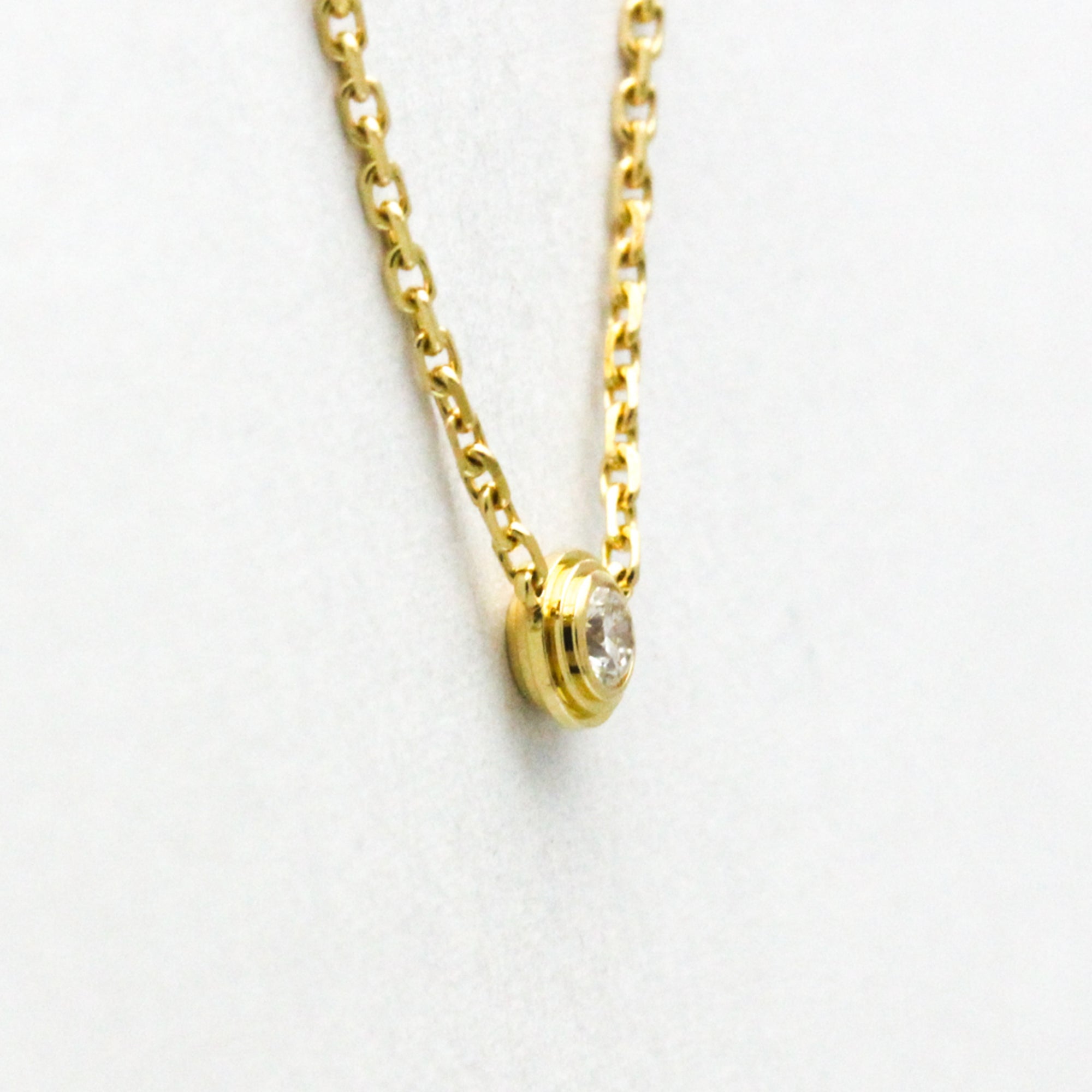 Pendant Necklace 18K Yellow Gold with Diamond