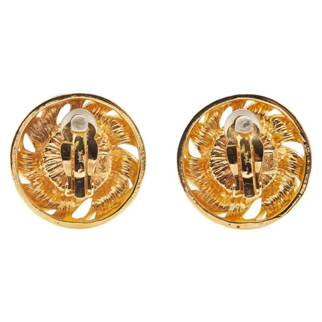 Earrings Gold-Tone Metal