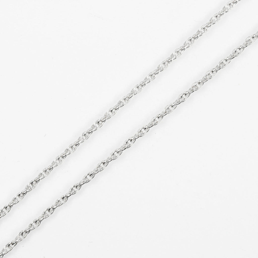 Pendant Necklace Sterling Silver and 18K Yellow Gold