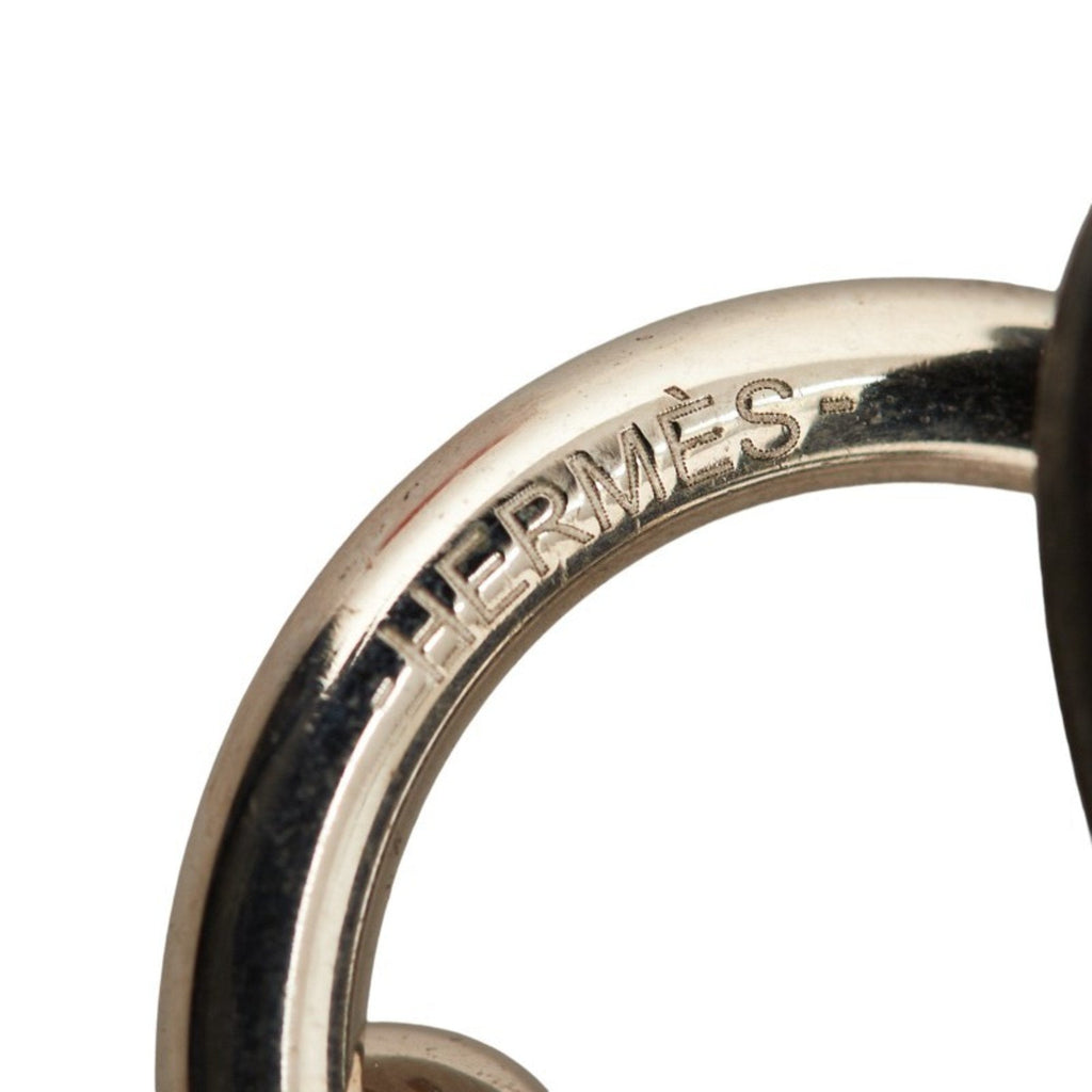 Earrings Leather and Metal
