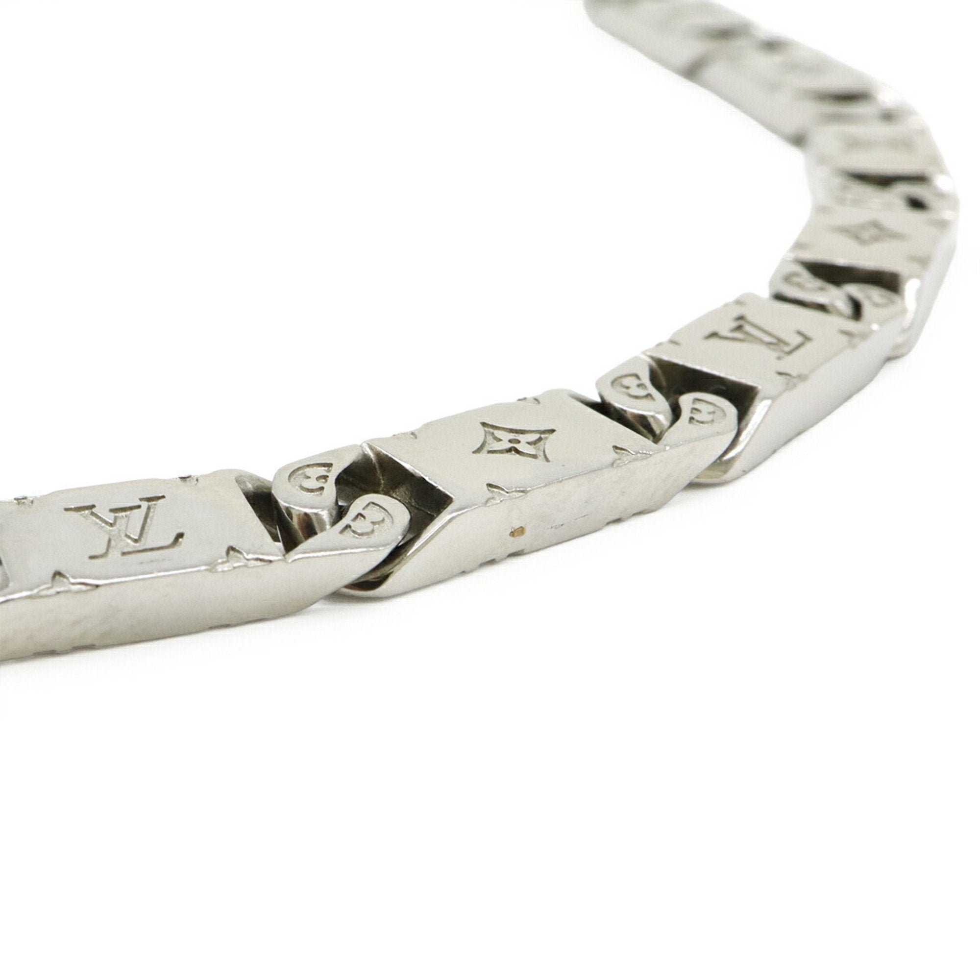 Monogram Pendant Necklace Metal