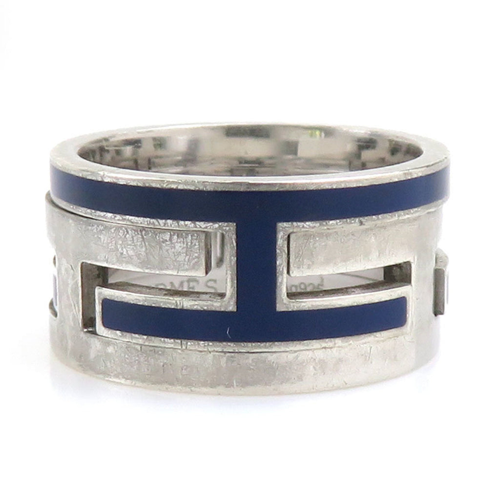 Ring Sterling Silver and Enamel