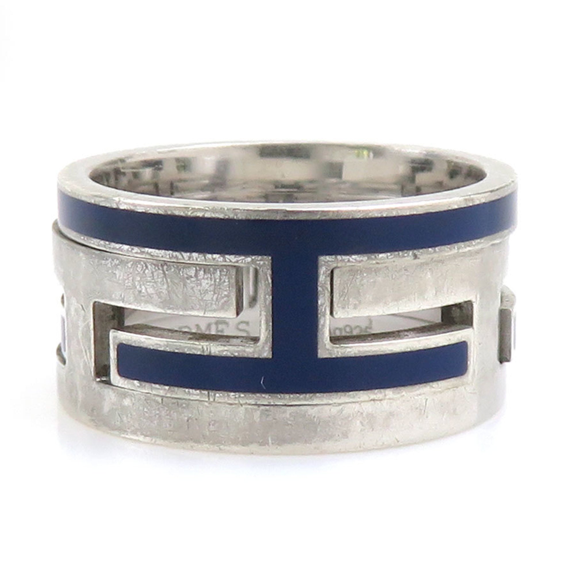 Ring Sterling Silver and Enamel