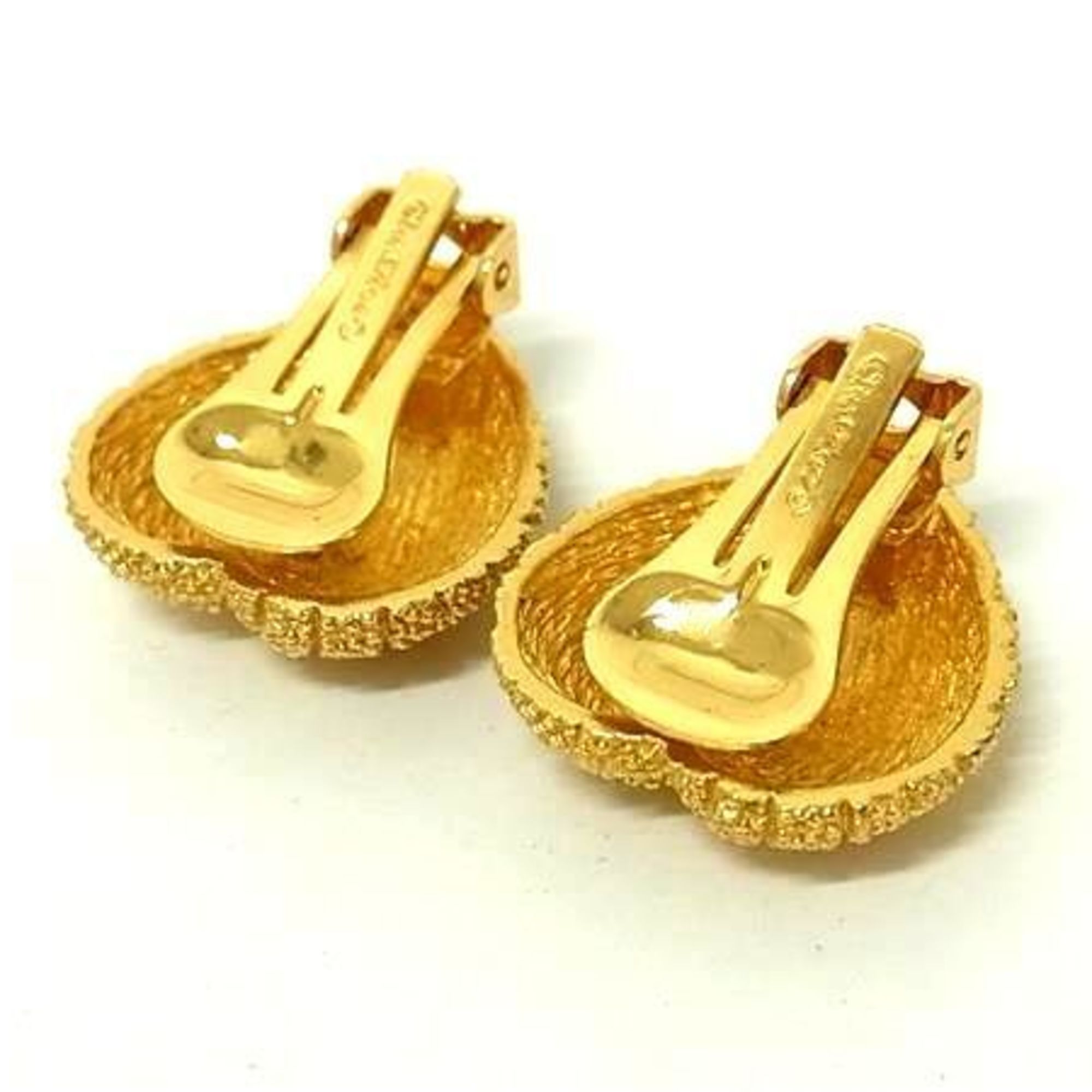 Clip-On Earrings Clip-On Gold-Tone Metal