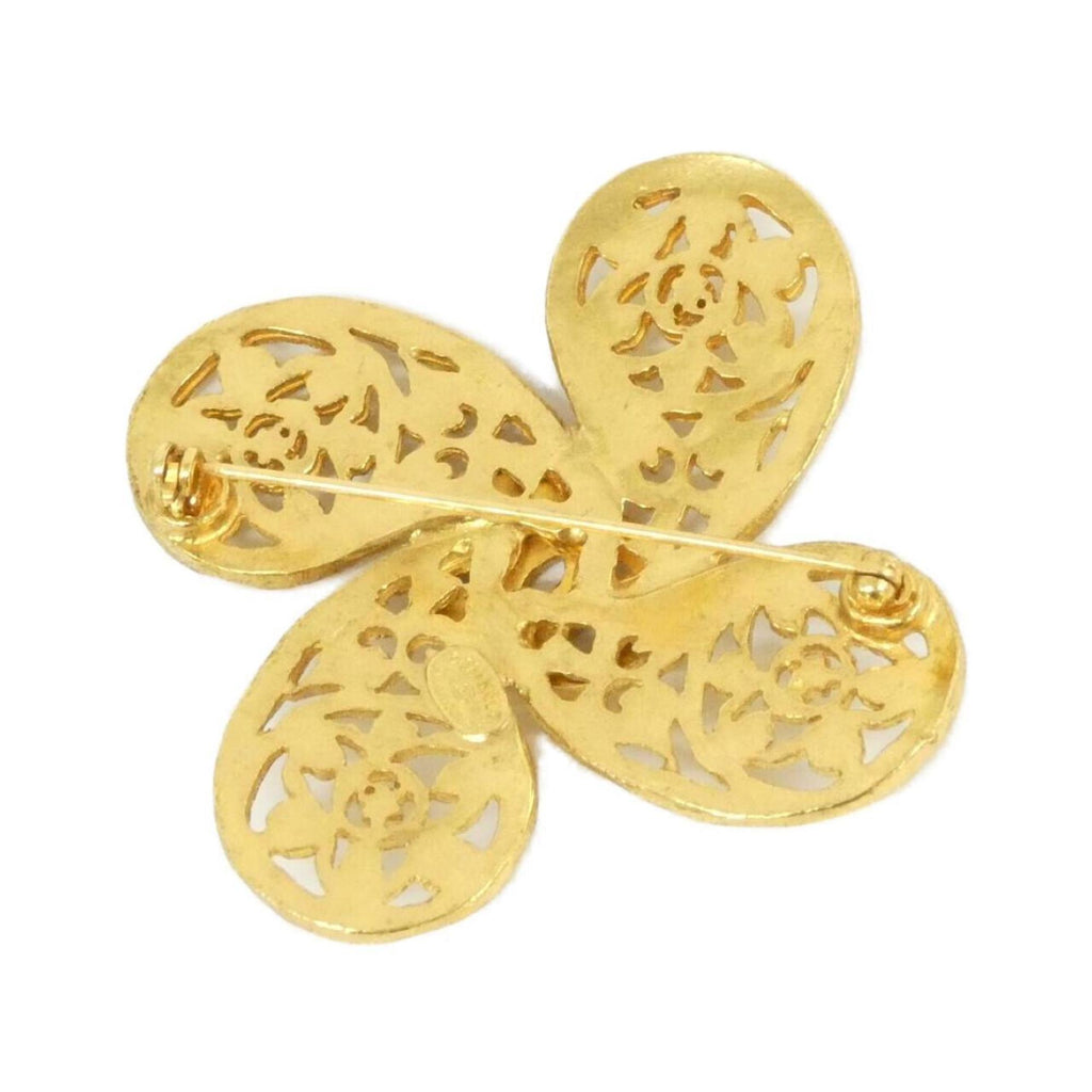 Brooch Gold-Tone Metal