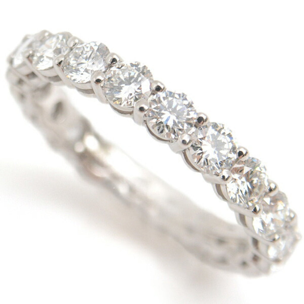 Band Ring Platinum with Diamond