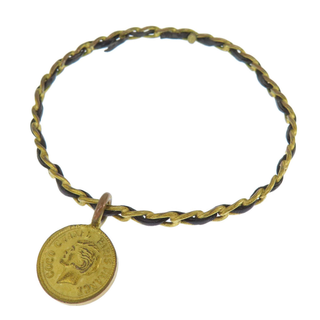 CC Logo Bracelet Gold-Tone Metal