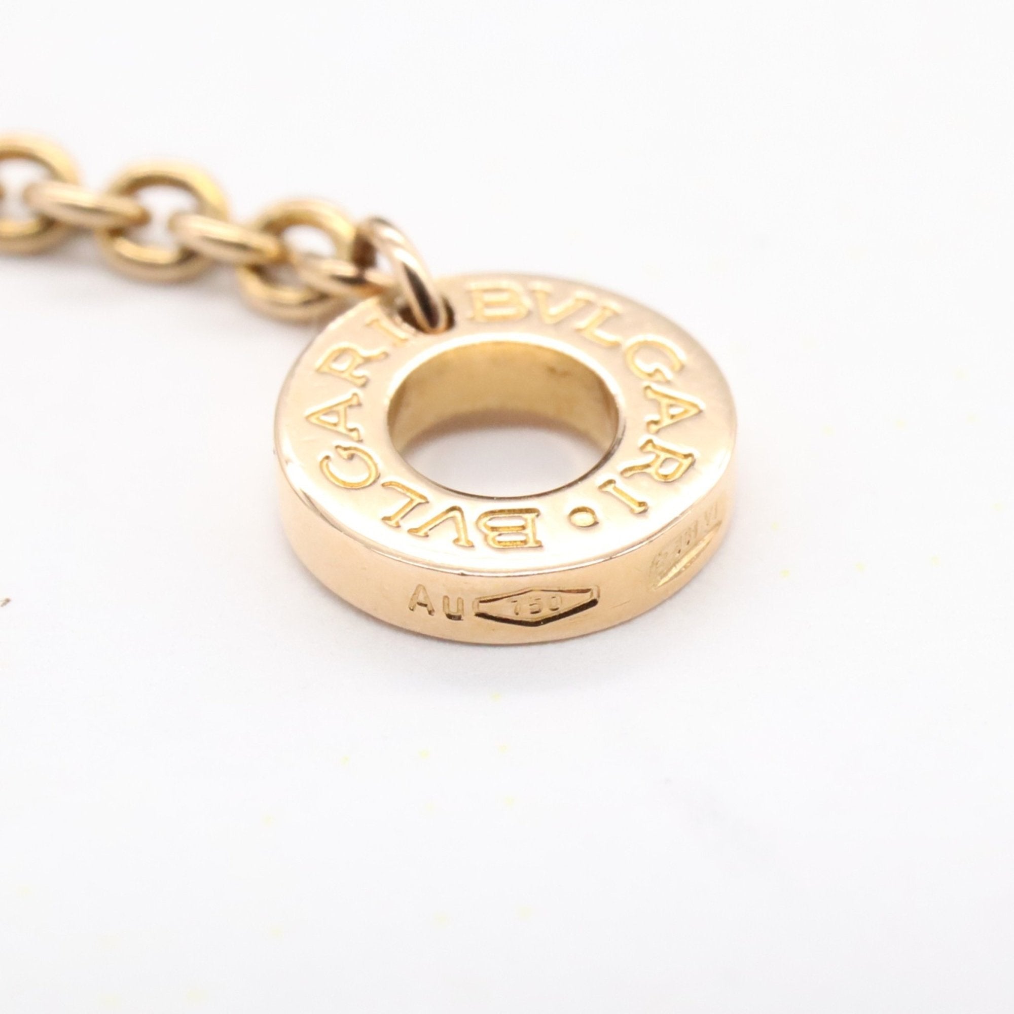 B.Zero1 Pendant Necklace 18K Rose Gold