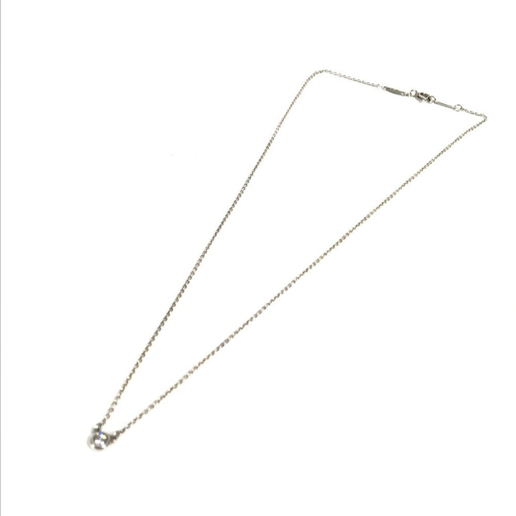 Elsa Peretti Diamonds By The Yard Pendant Necklace Sterling Silver