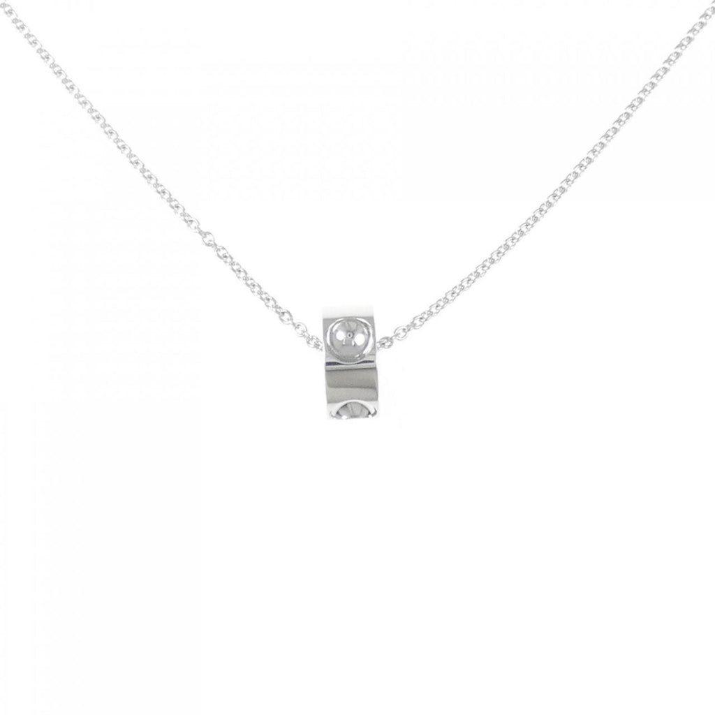Empreinte Pendant Necklace 18K White Gold