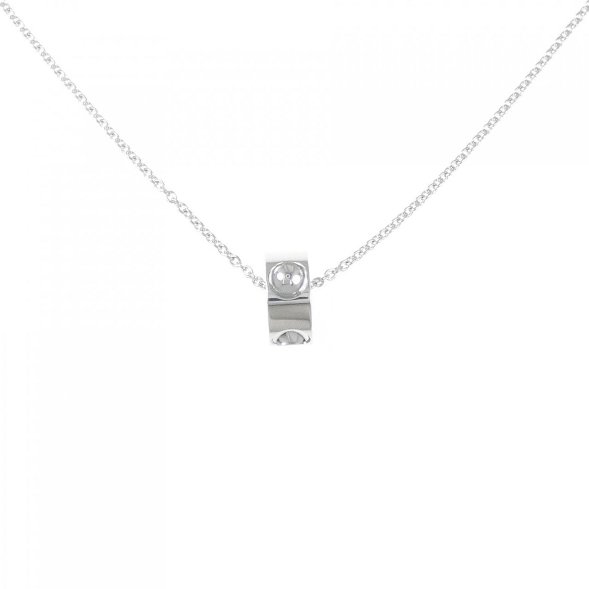 Empreinte Pendant Necklace 18K White Gold