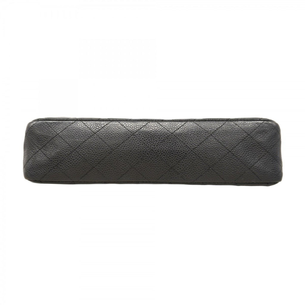Classic Double Flap Bag Quilted Caviar Medium