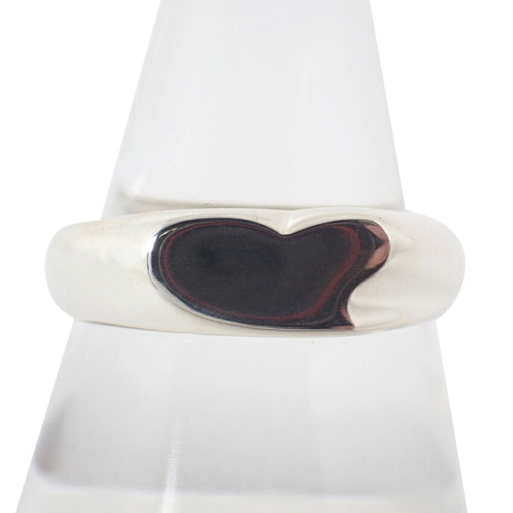 Signet Heart Ring Sterling Silver