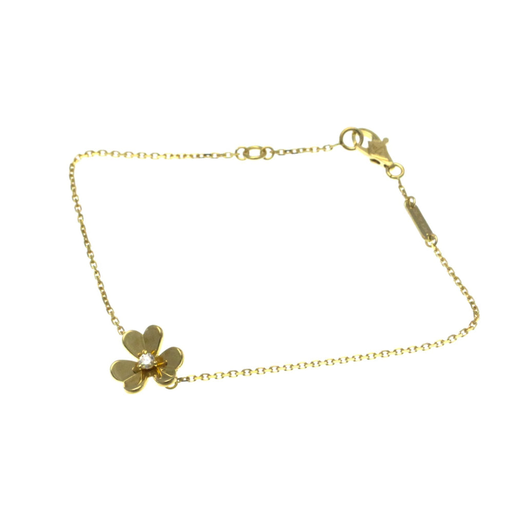 Bracelet 18K Yellow Gold With Diamond