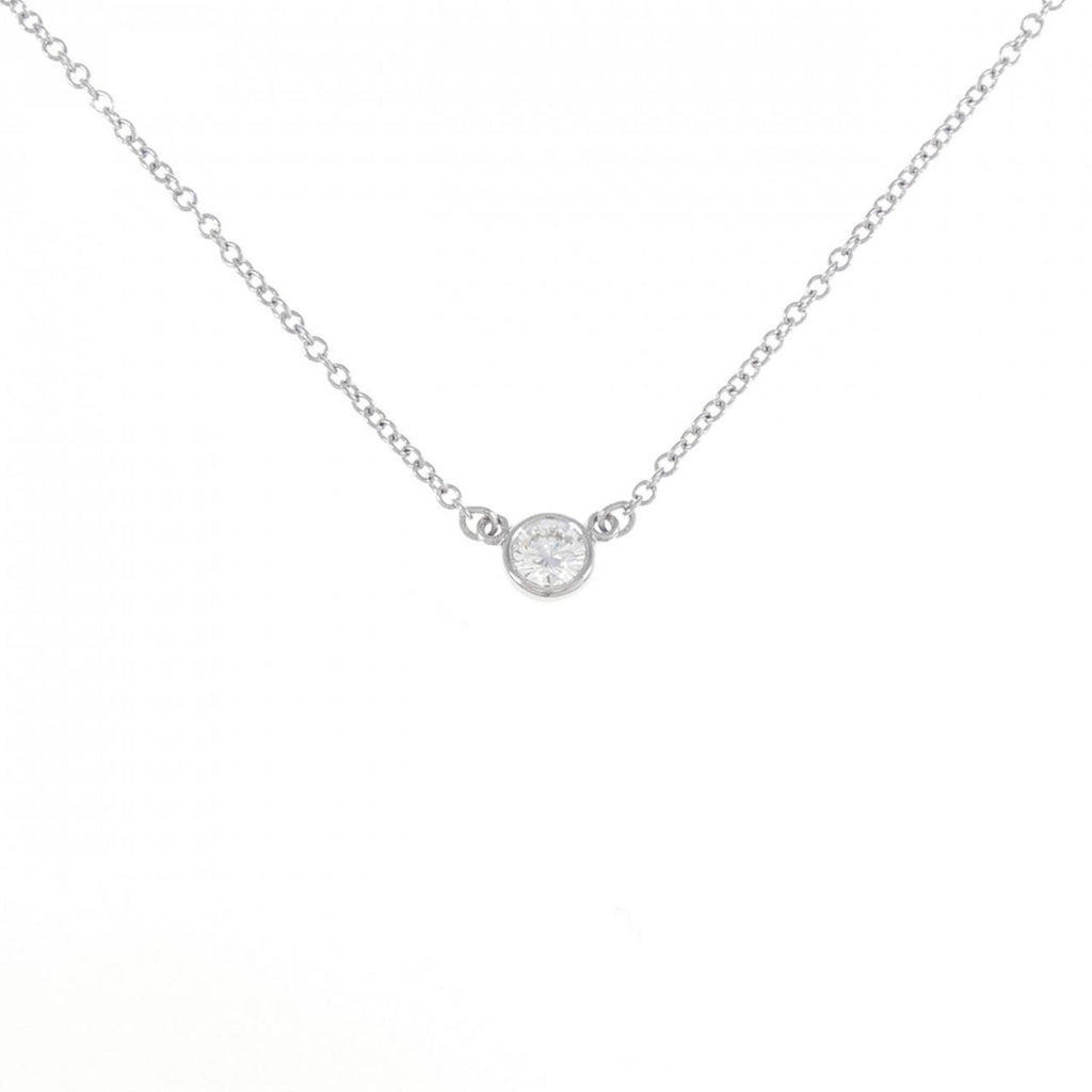 Elsa Peretti Diamonds By The Yard Pendant Necklace Platinum and Diamond