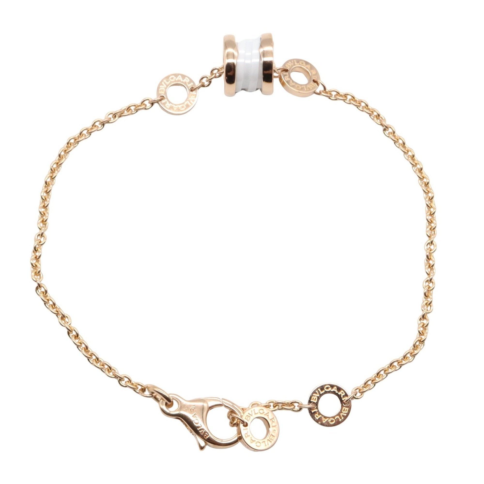 B.Zero1 Element Bracelet Ceramic and 18K Rose Gold