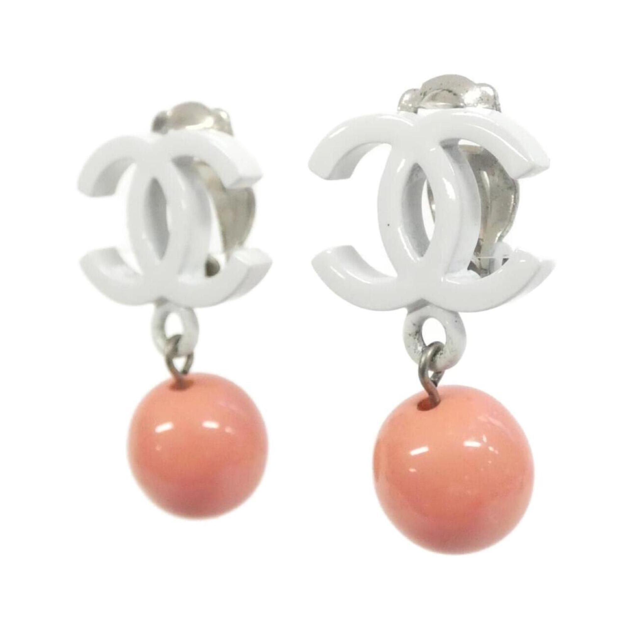 Clip-On Earrings Clip-On Silver-Tone Metal
