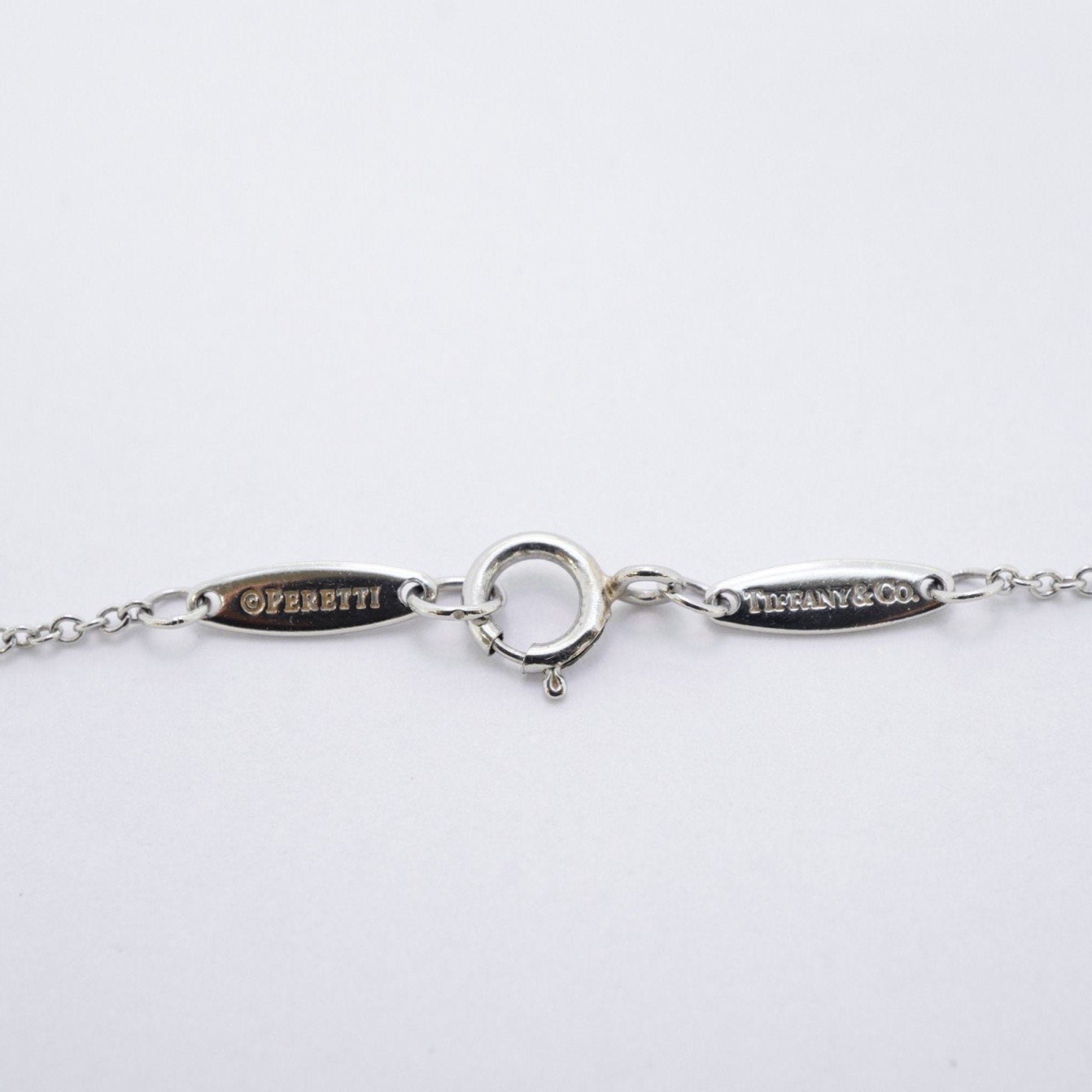 Elsa Peretti Diamonds By The Yard Pendant Necklace Platinum and Diamond