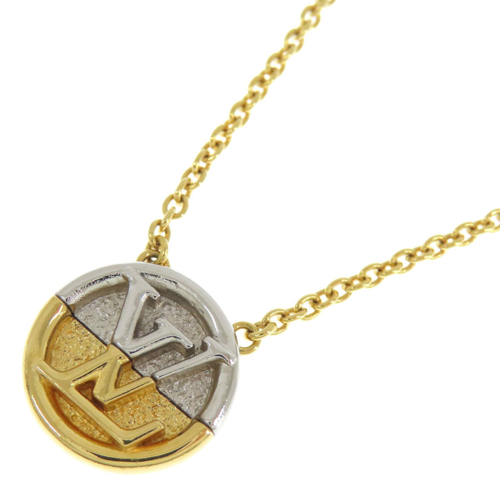 Pendant Necklace Gold Metal