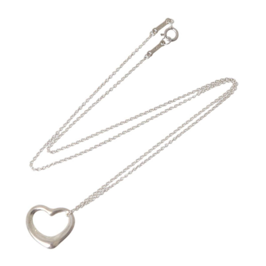 Heart Pendant Necklace Sterling Silver